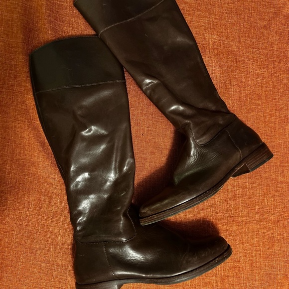 Brown Leather Riding Boots - Picture 6 of 6
